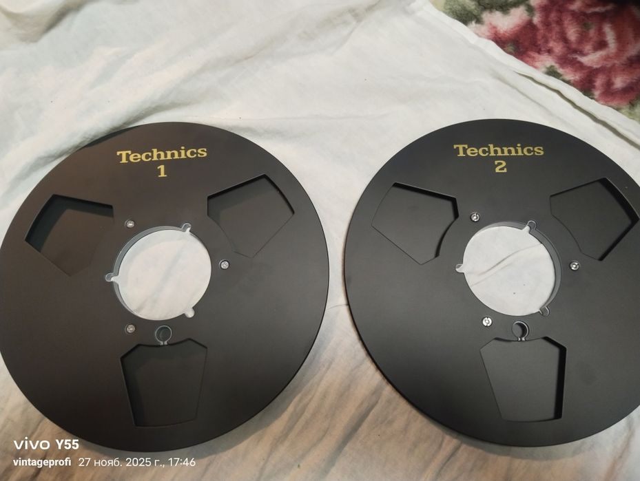 Катушка (бобина) алюминиевая 27 BASF, STUDER, TECHNICS