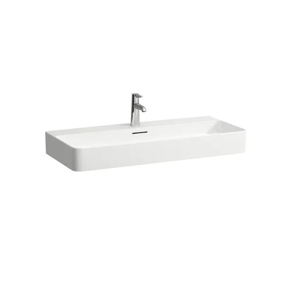 Lavoar Laufen VAL latime 95 x 42cm + sifon decorativ chrome