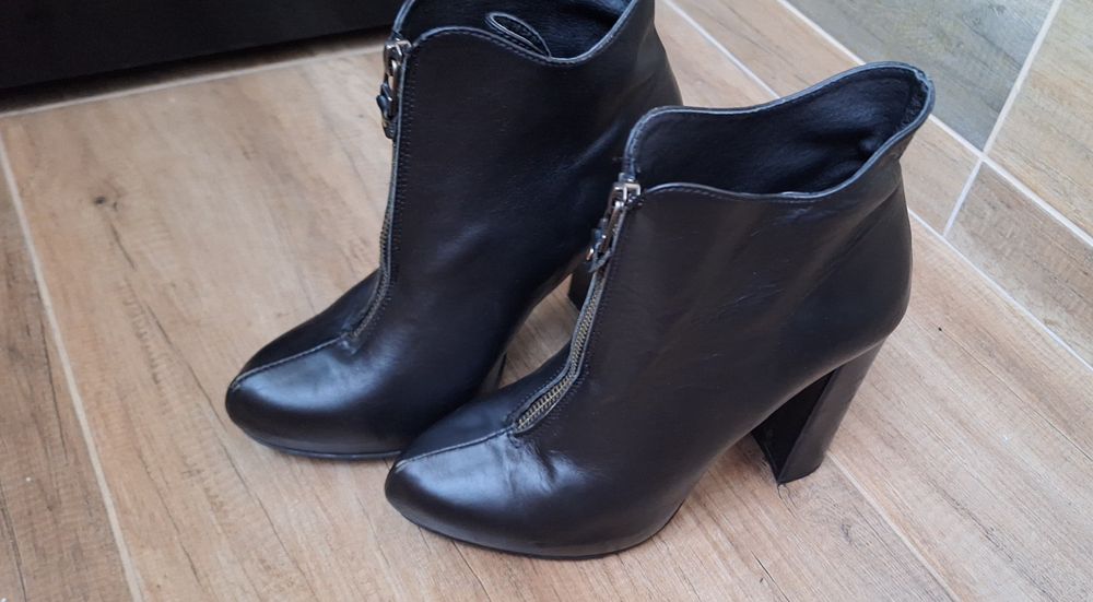 Боти естествена кожа Bianki