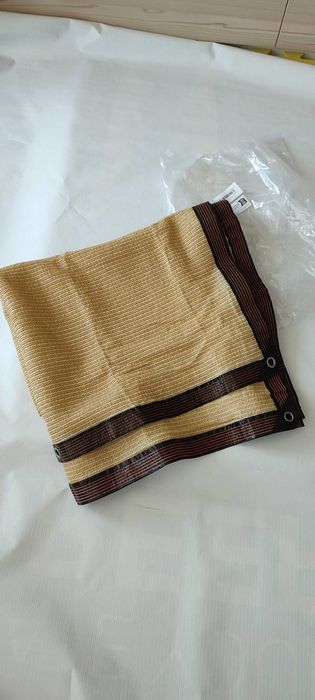 Бежов сенник,преграда с 90% слънцезащита.За балкони, огради, тераси UV