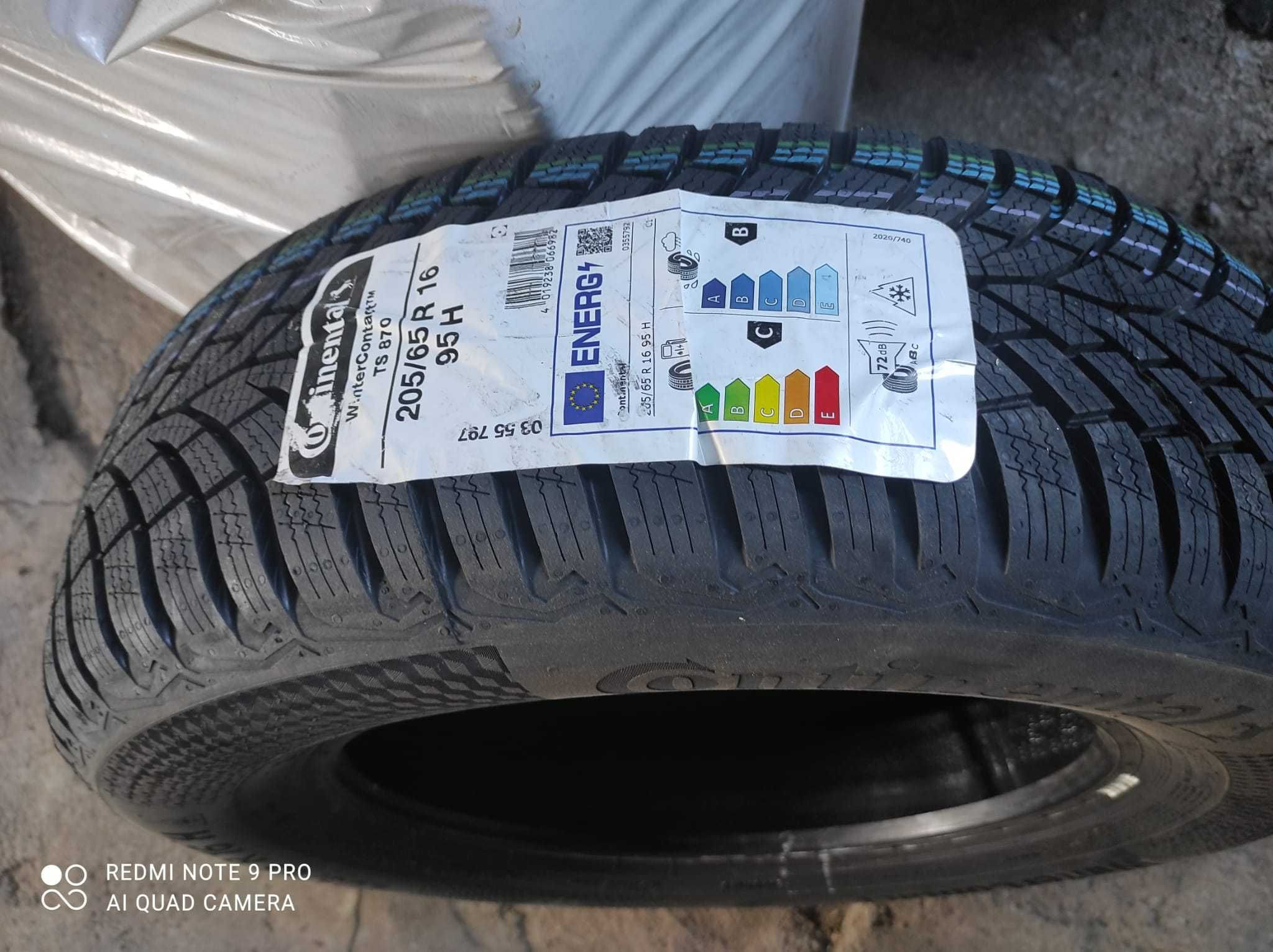 Anvelope 205/65 r16 H,iarna CONTINENTAL