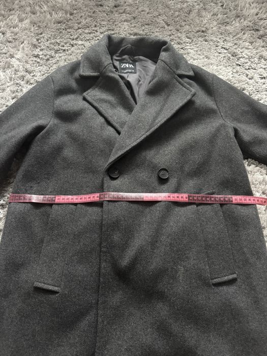 Дамско сиво палто ZARA