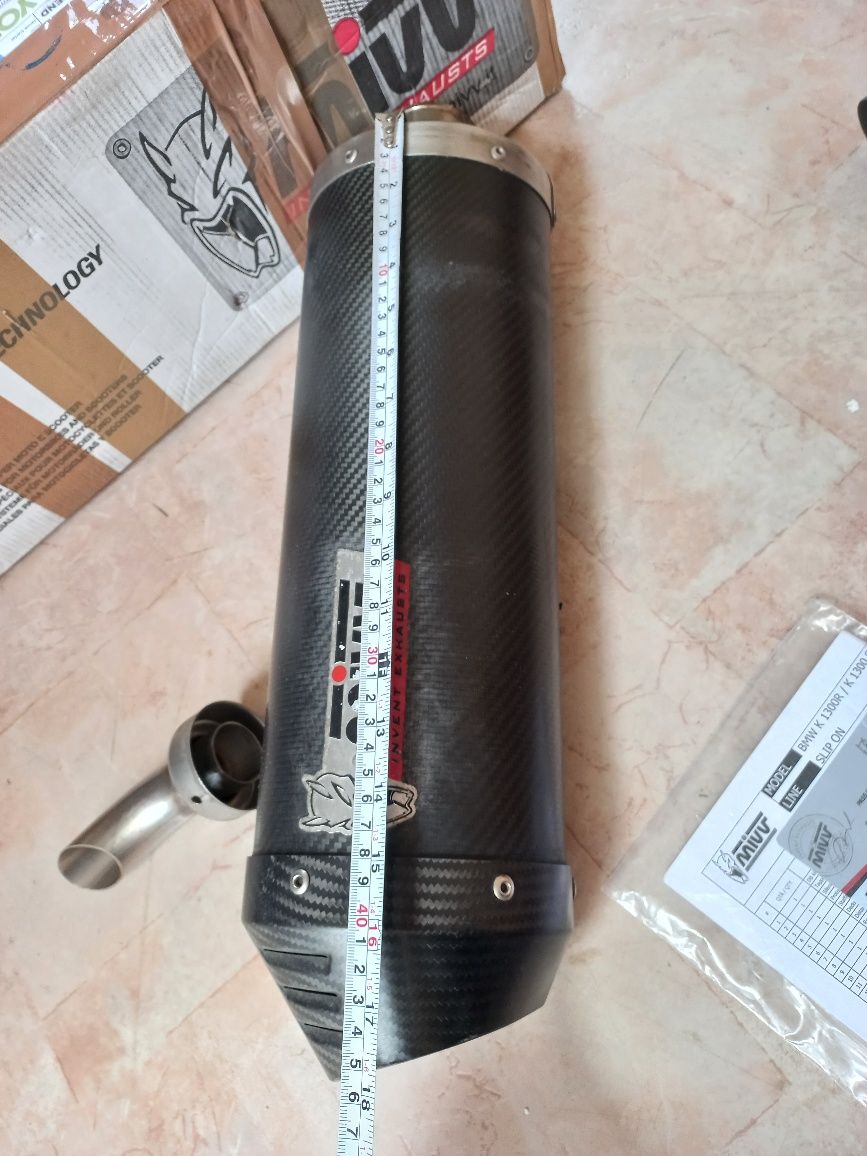 BMW K1300S Ауспух MIVV Oval Carbon BMW K1300R
