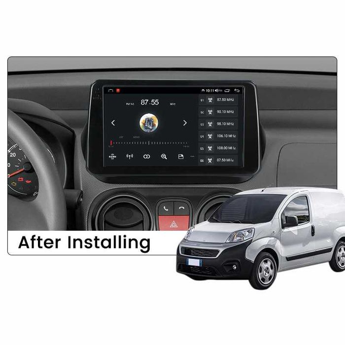 Navigatie Fiat Kubo Citroen Nemo Peugeot Bipper 2008-2017 2GB 4GB 8GB