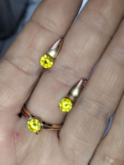 Комплект   золото