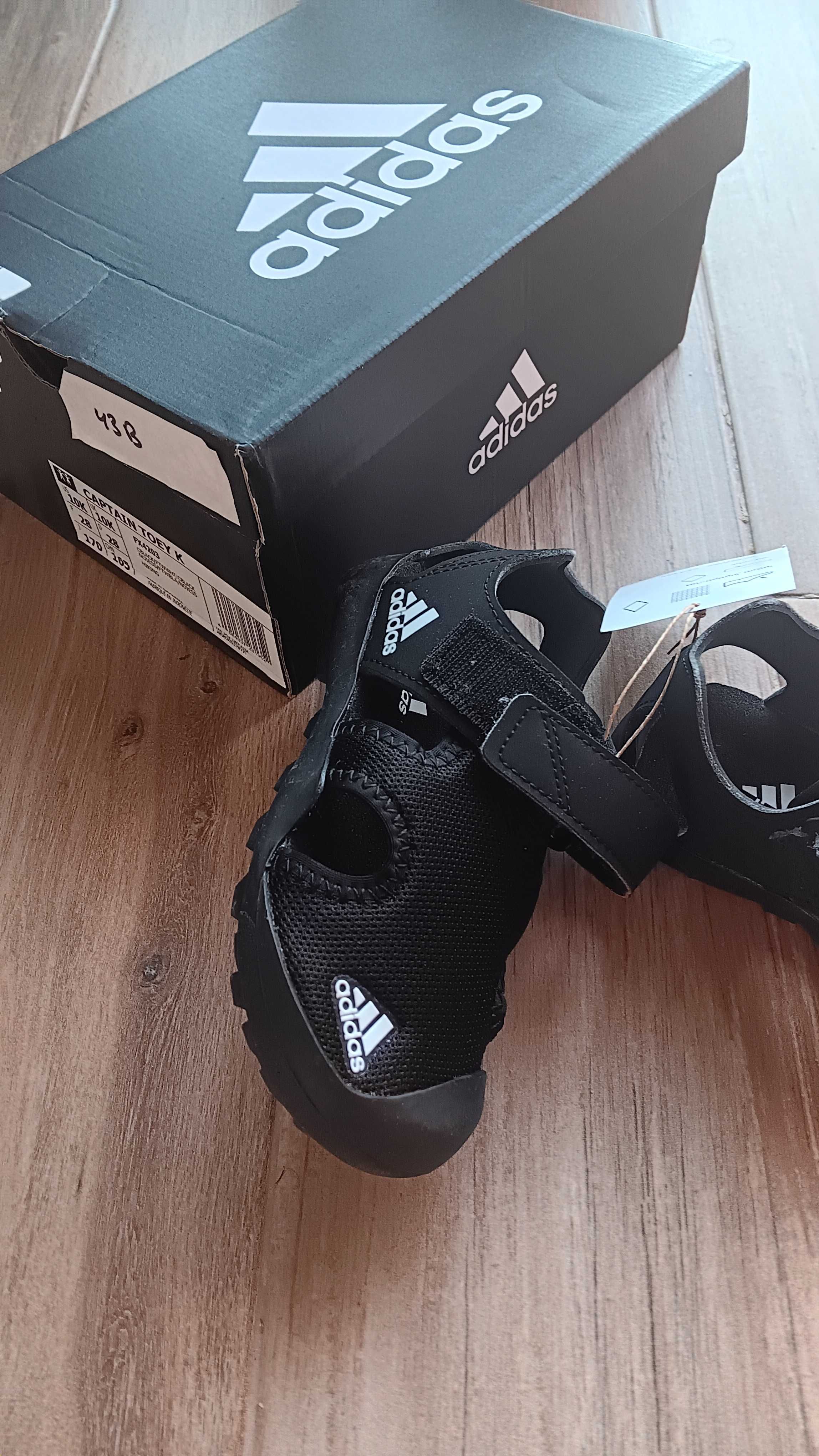 Нови!Детски сандали Adidas Captain Toye, Kids, Black