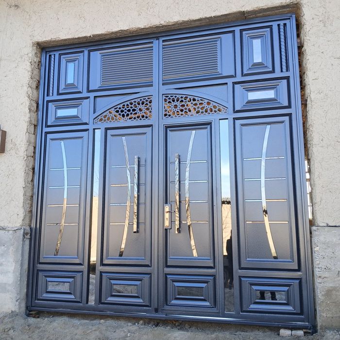 Darvoza ворота qalin materialdan yasaladi