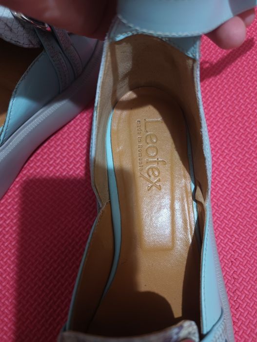 Pantofi piele Leofex