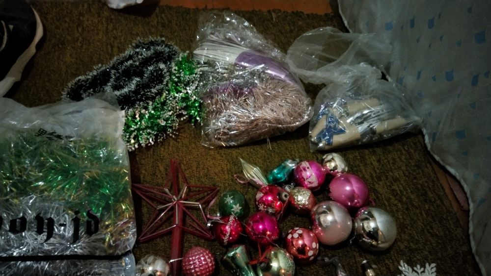 Ёлочные игрушки советские