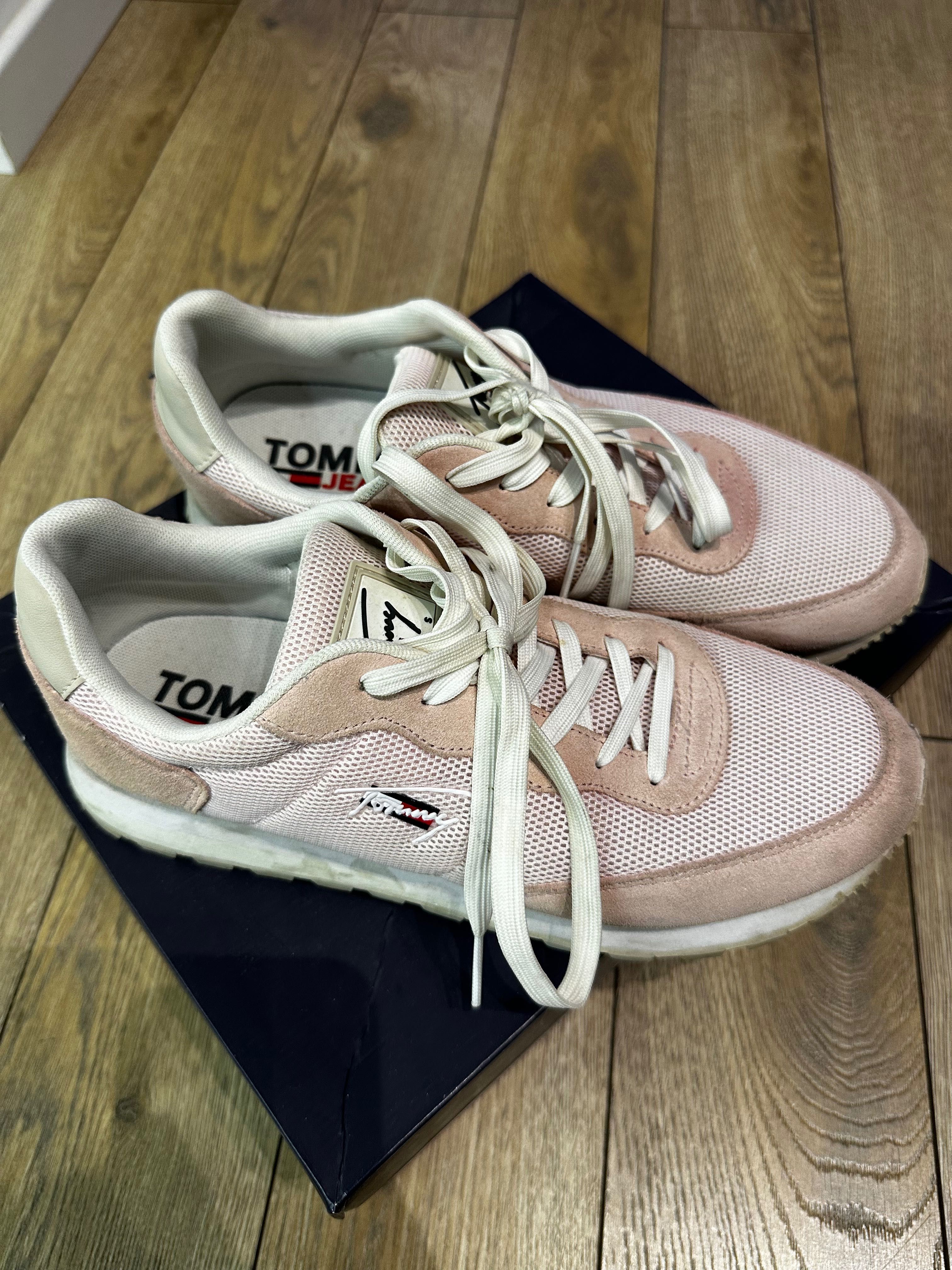 Дамски розови маратонки Tommy Jeans