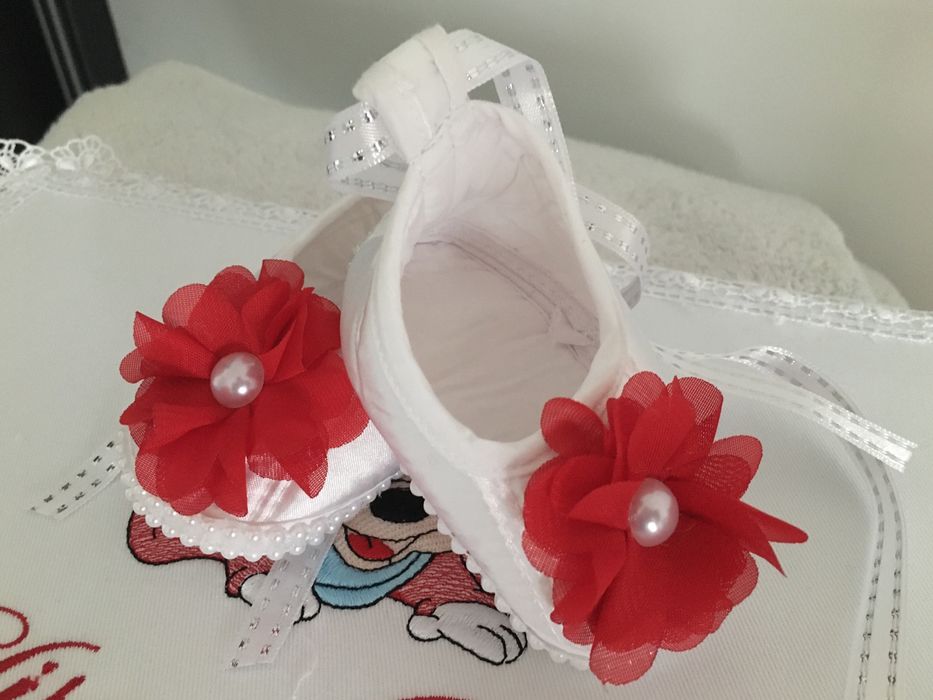 Compleu botez fetita, marimea 68