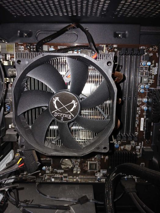 Placa de baza MSI B350M PRO-VDH + CPU AMD Ryzen 5 1600 + Cooler Scythe