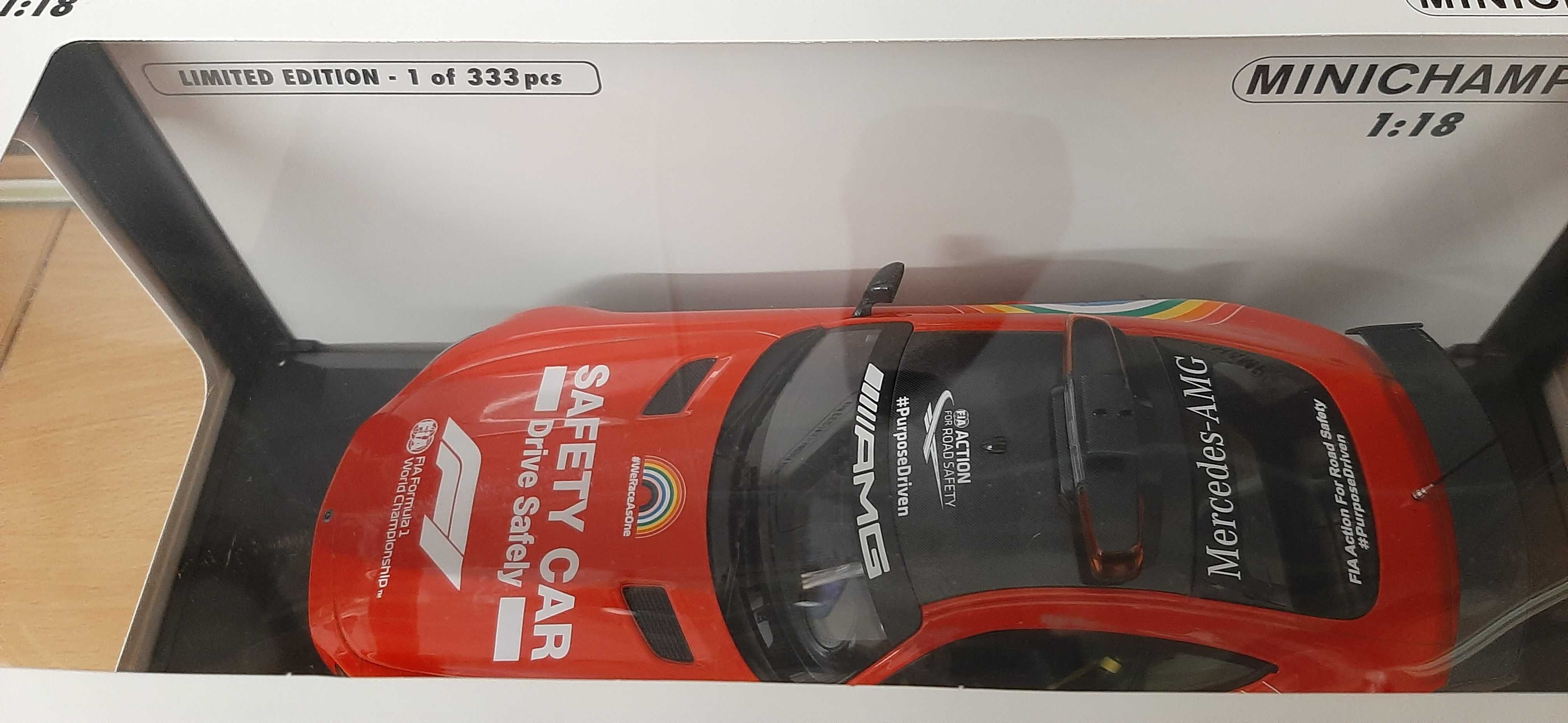 Vand Macheta Mercedes AMG GT-R Safety Car 1/18