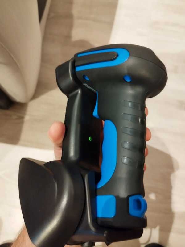 Alacrity MJ-2020R cititor cod de bare, industrial, încărcare wireless