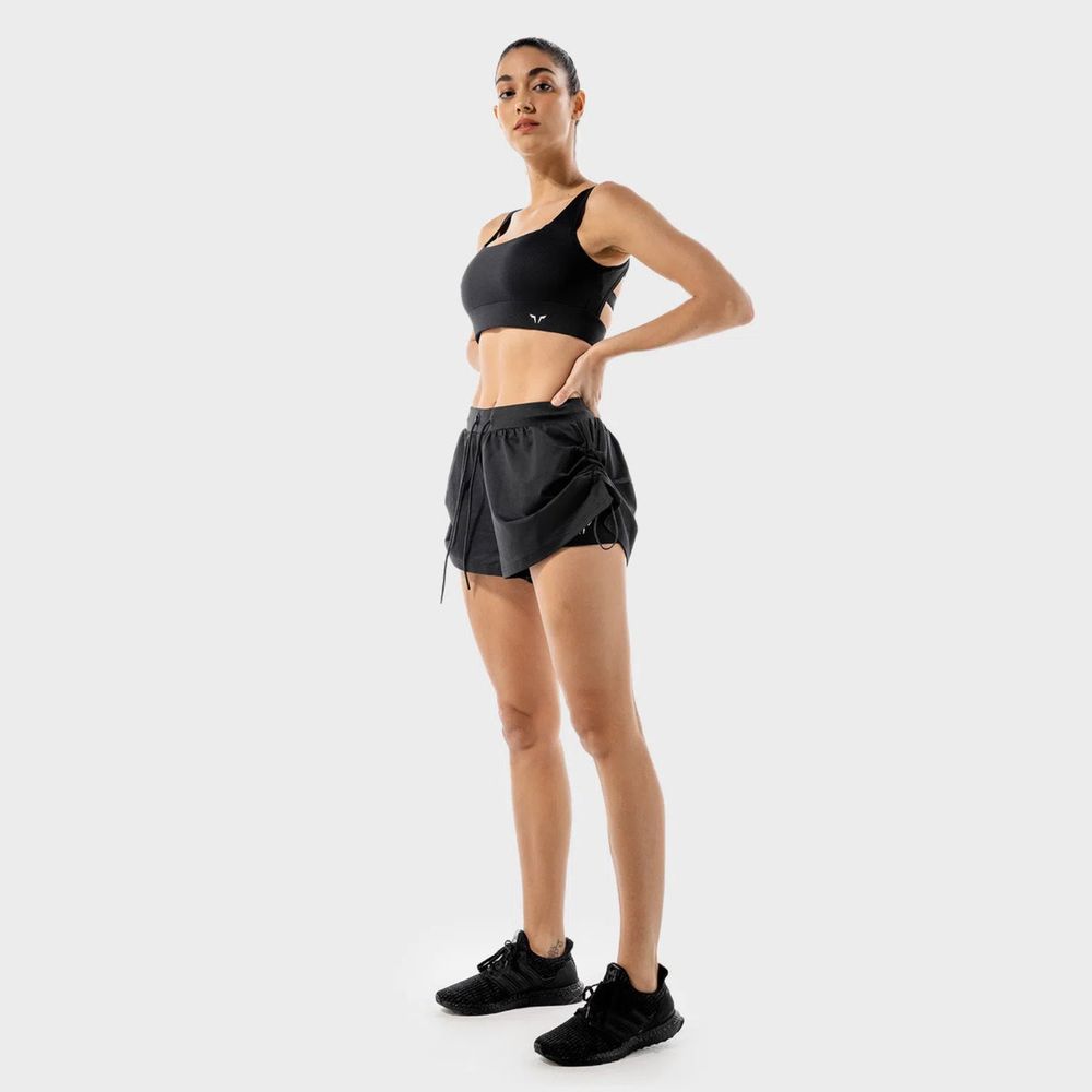 SQUATWOLF Flux 2-in-1 Shorts ОРИГИНАЛНИ дамски къси панталони - XS