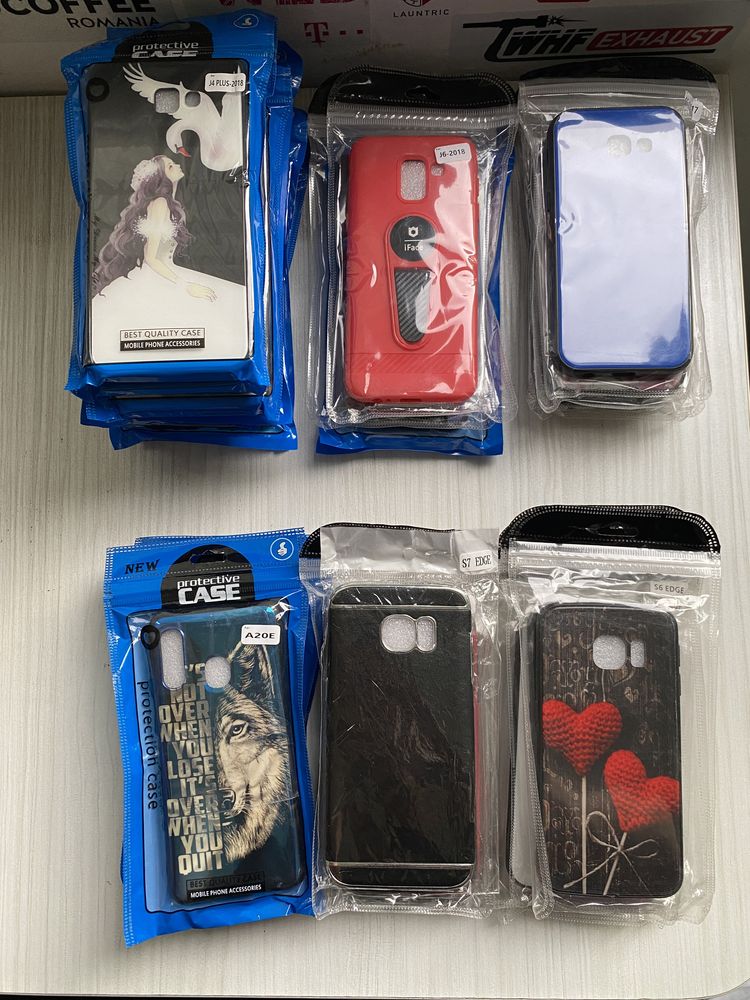 Husa/Carcasa Samsung Y5 J3 J4 J5 J6 J7 A20E S6 S7 Edge Huawei P30 P9