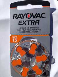 Батерии за слухов апарат 10, 13, 312, 675 Rayovac Extra