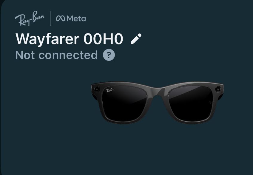 Слънчеви очила Ray Ban Meta Wayfarer