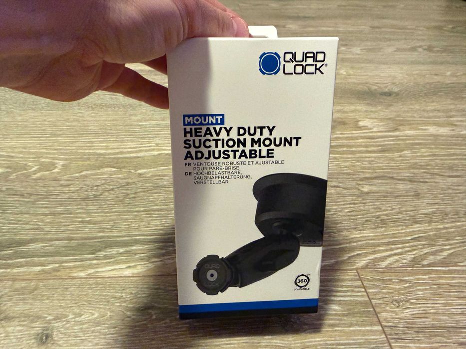 Quadlock Suport Auto - HEAVY DUTY SUCTION Mount