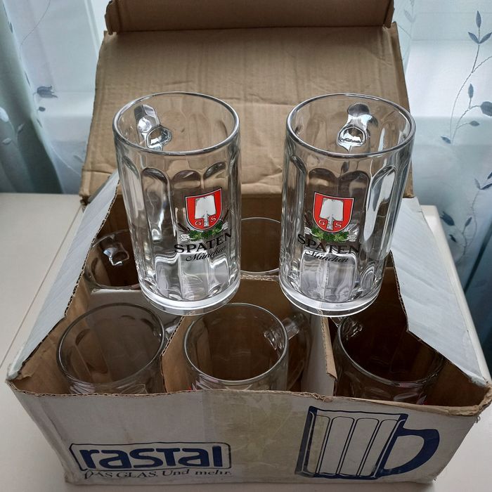Продам новые пивные кружки ШПАТЕН. Производство Германия.