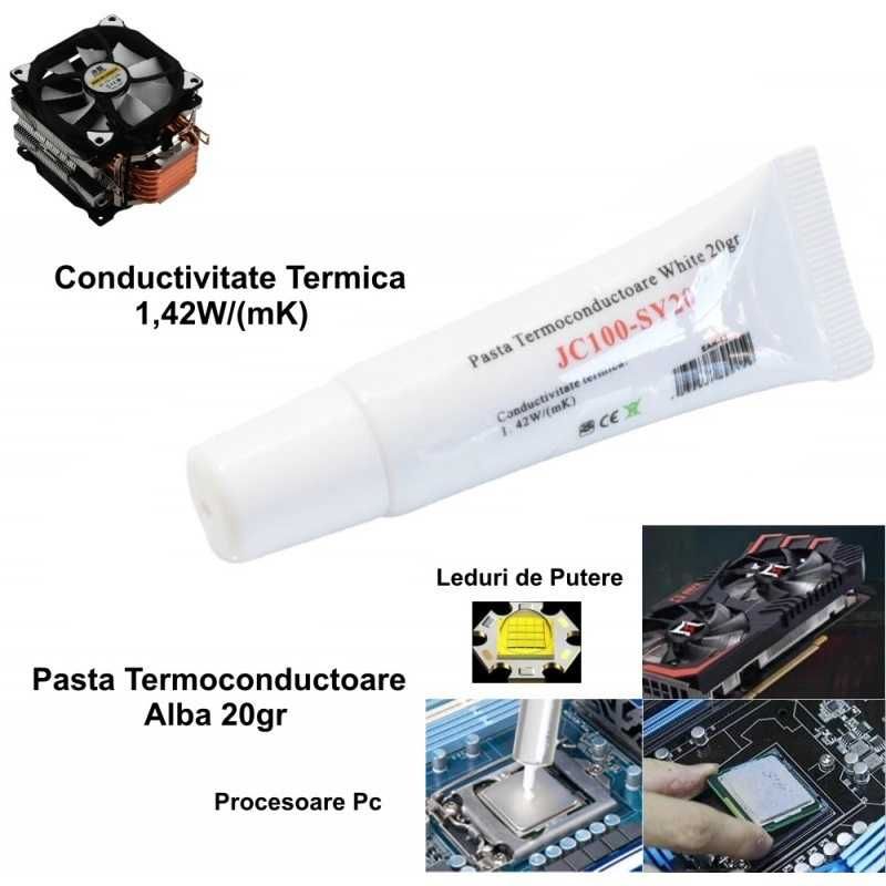 Pasta Siliconica Pasta Transfer Termic Pasta Termoconductoare 20GR