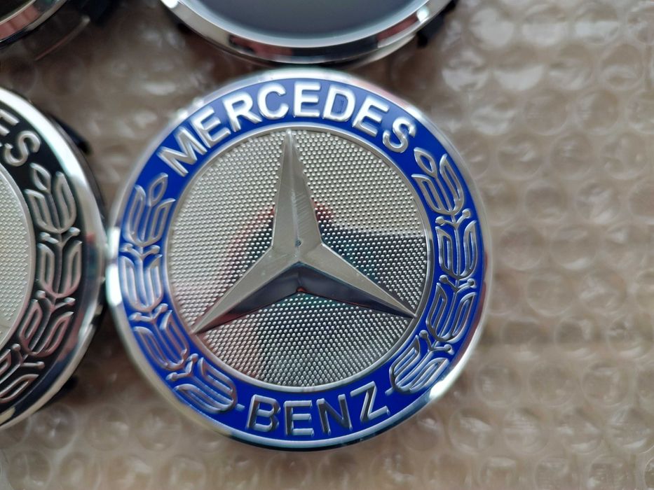 Капачки за джанти Мерцедес Mercedes 75мм външен размер