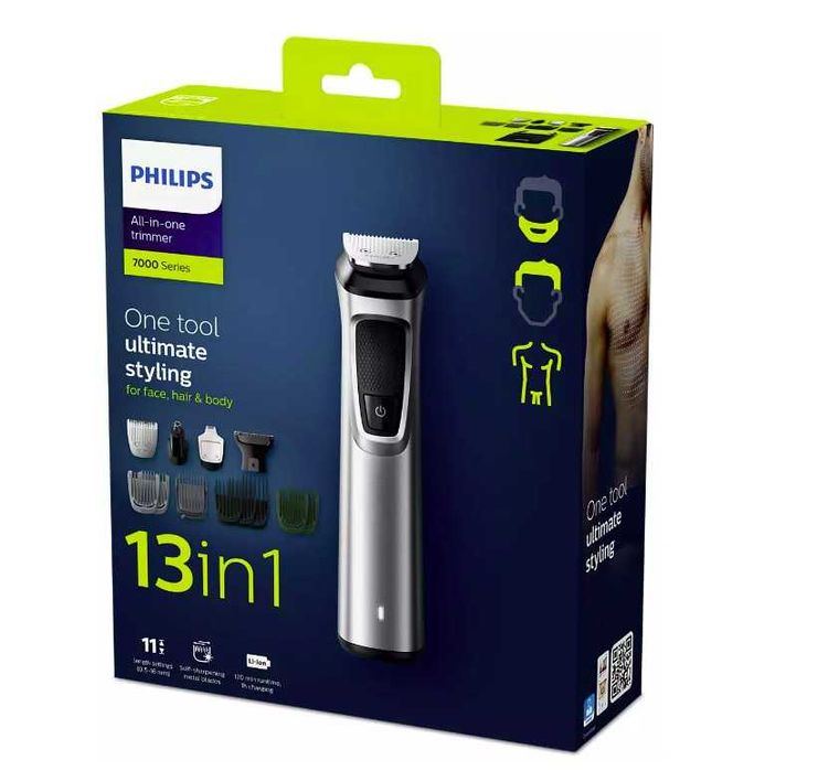 Тример за коса и брада 13 in 1 Philips Multigroom MG7715/15