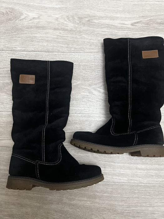 Сапоги зимние натуралка