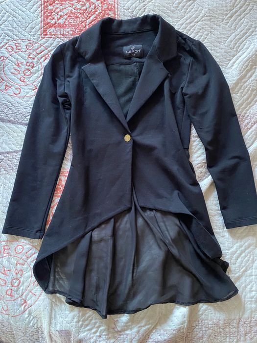 Черно дамско сако