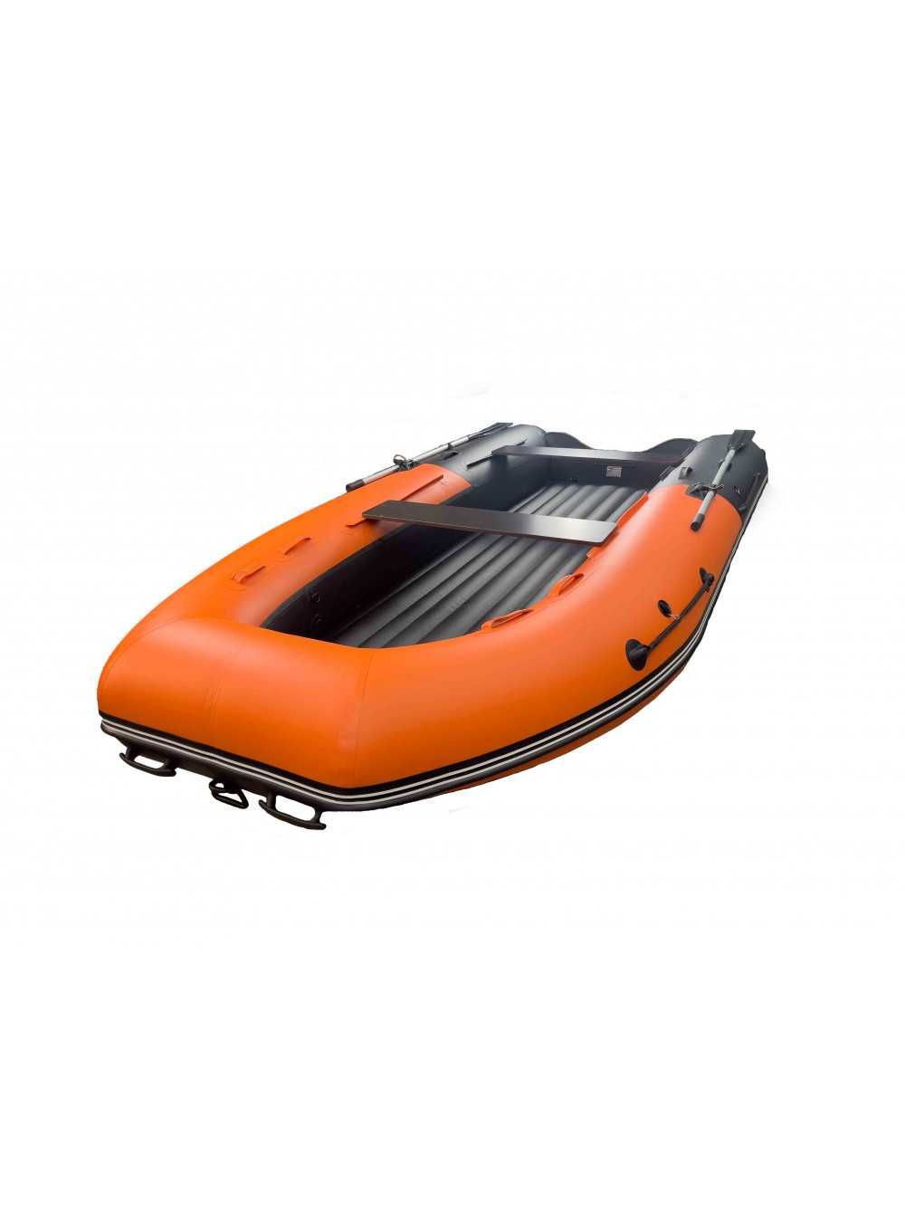 Лодка REEF-400 нд ТРИТОН S MAX  черный/оранжевый