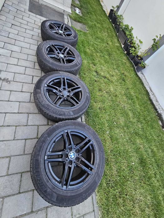 Jante cauciucuri iarna Bmw seria 3, 4, 5, F 34, F35 , 3 GT, 225 55 17