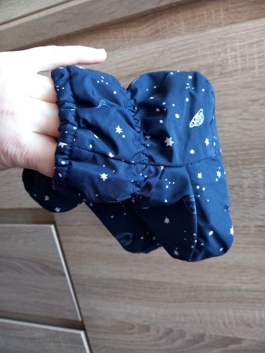 Salopeta iarnă băiat 86 + botosei hidrofug 19/21 H&M