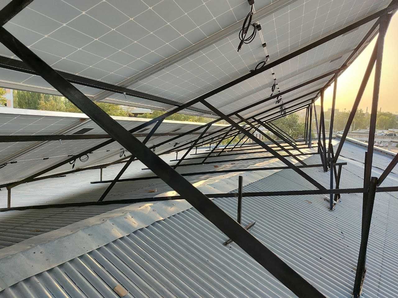 Профессиональная установка солнечных панелей. (под ключ)