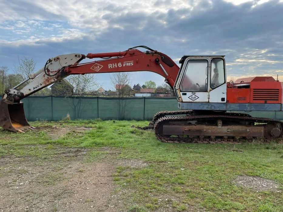 Dezmembrez excavator O&K Rh6,fab.1992,motor Deutz,stare de functionare