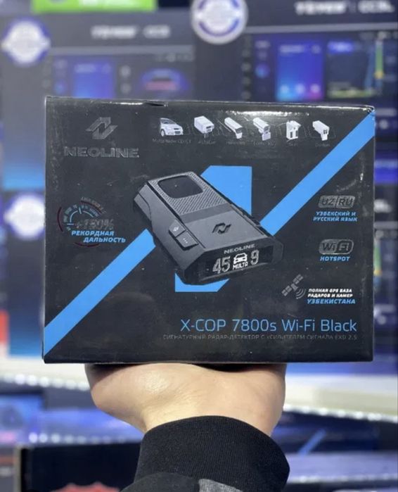 Antiradar Neoline 7800s black