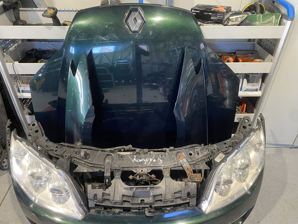 Fata completa Renault Laguna 3 nonfacelift capota bara far aripa trage