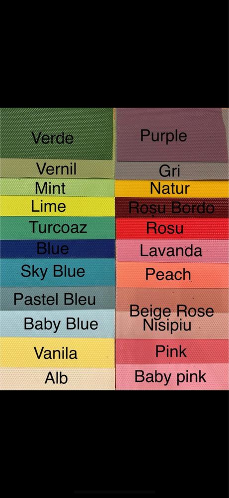 Faguri colorați din ceara naturala.