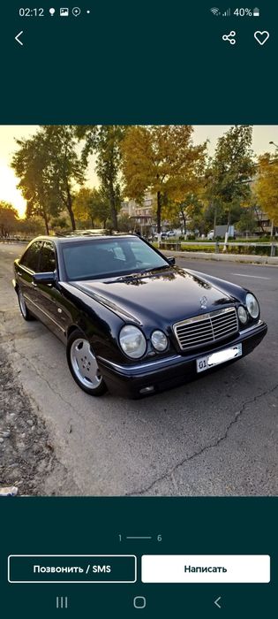 Mersedes W 210 в хорошем состоянии