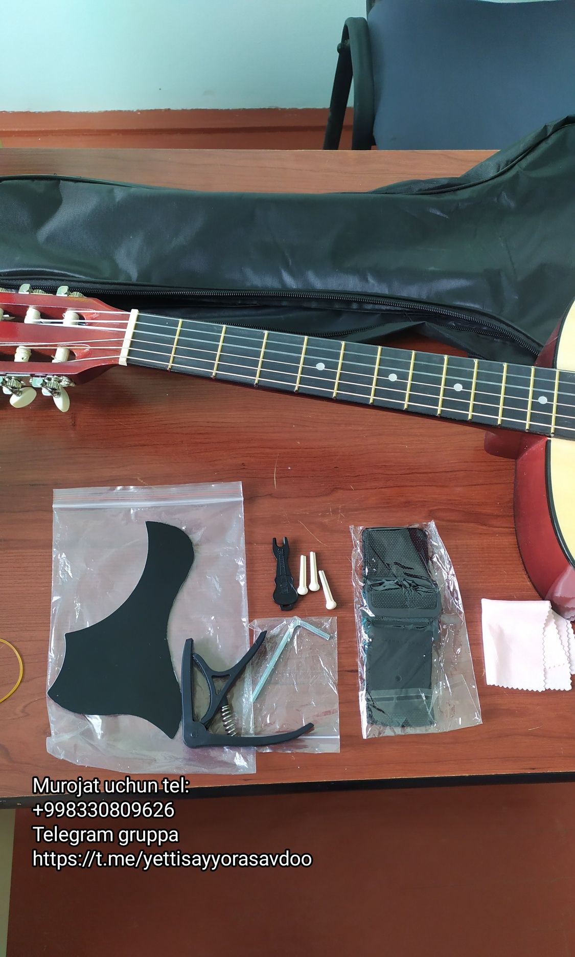 Yosh bolalar uchun gitara