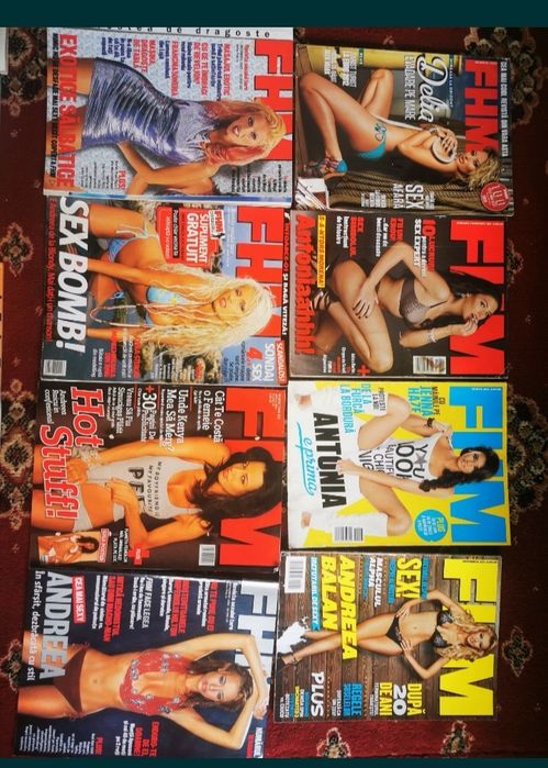 Reviste FHM Playboy Andreea Marin Alexandra Stan Shakira