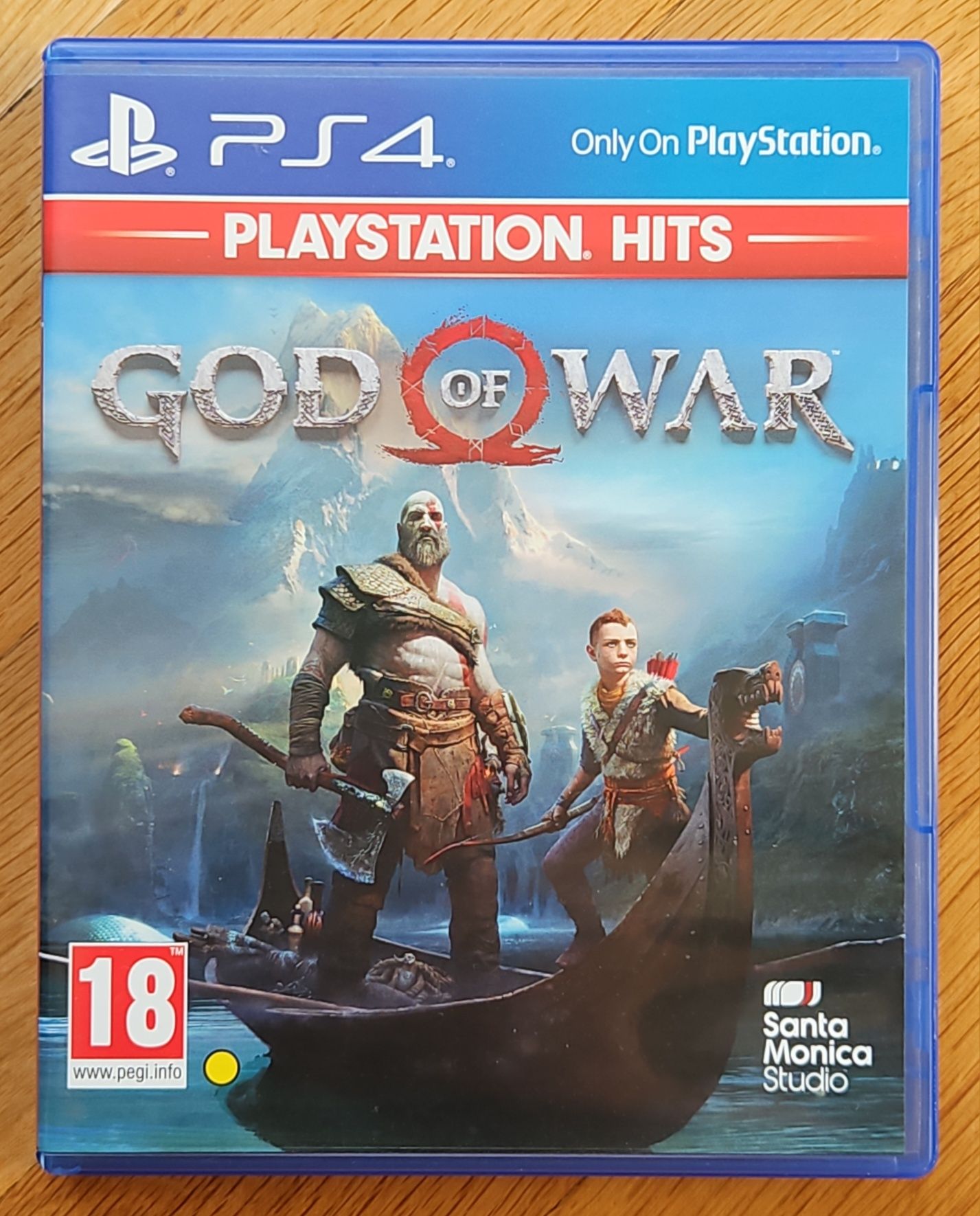 Перфектен диск с игра God of War PS4 Playstation 4 GoW Плейстейшън