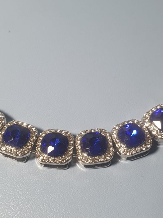 Colier Cristale Albastre