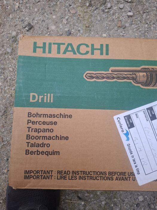 Masina de gaurit Hitachi D13VB3 Noua