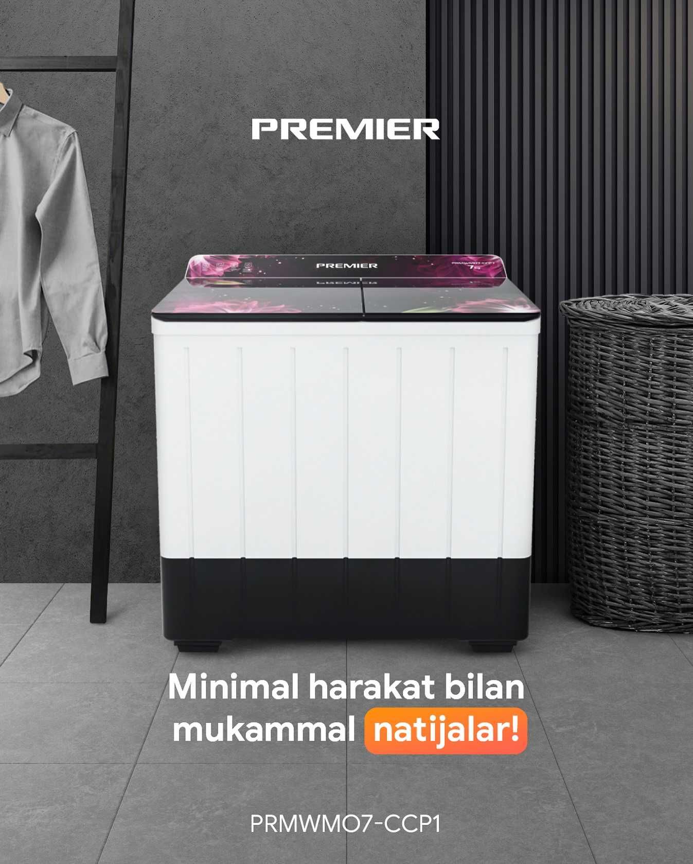 Ярим автомат кир ювиш машинаси PREMIER. АРЗОН! Полуавтомат. стир. маш.
