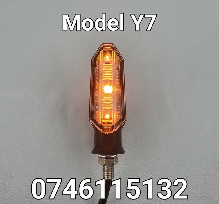 Moto Scuter Motocicleta Atv Chopper-Semnalizari LED-Semnalizare-Nou-Y7