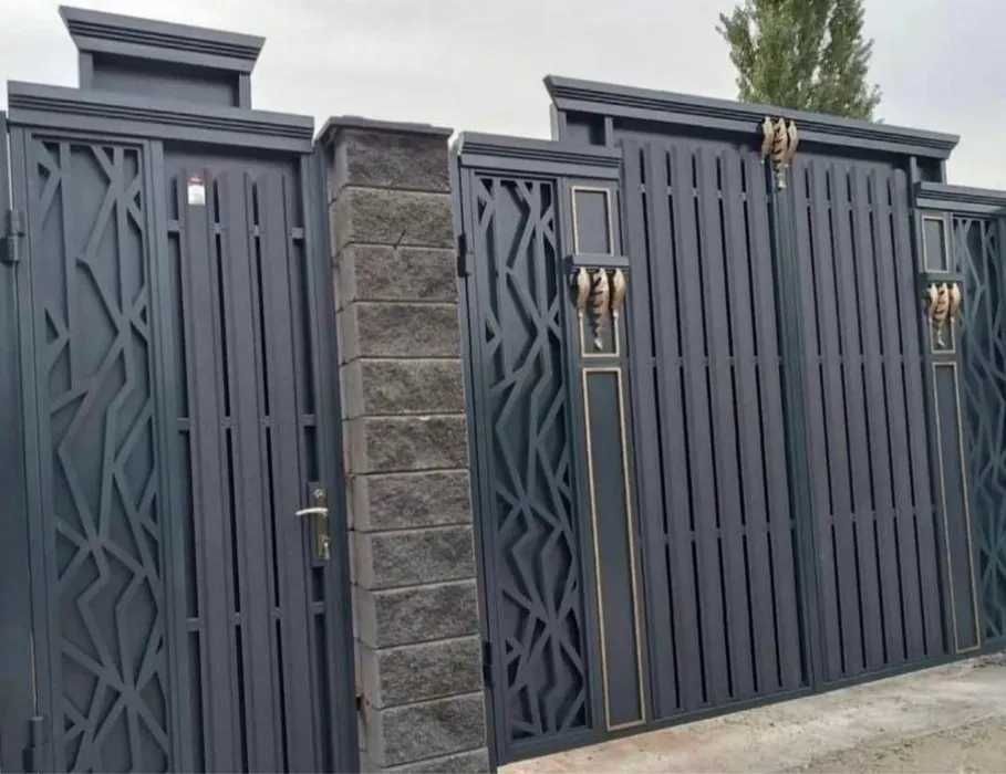 Ворота любых типов - Хайтек, Казах St., Евростиль, Классика !