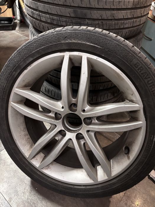 Оригинални джанти за Mercedes 17” с гуми+фланци E-class & C-class