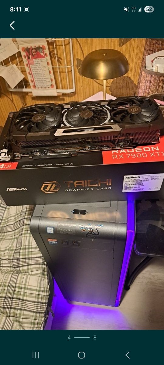 Placa Video Amd Rx 7900 Xtx Asrock Taichi 24Gb