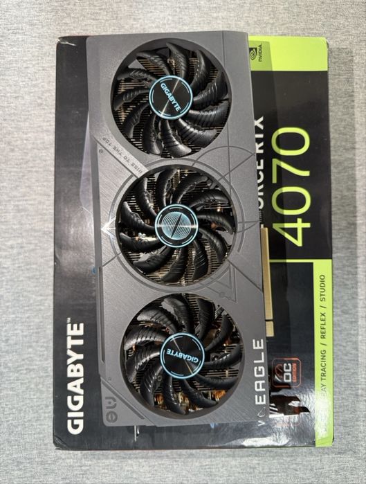 Rtx 4070 12гб 3х вентовая