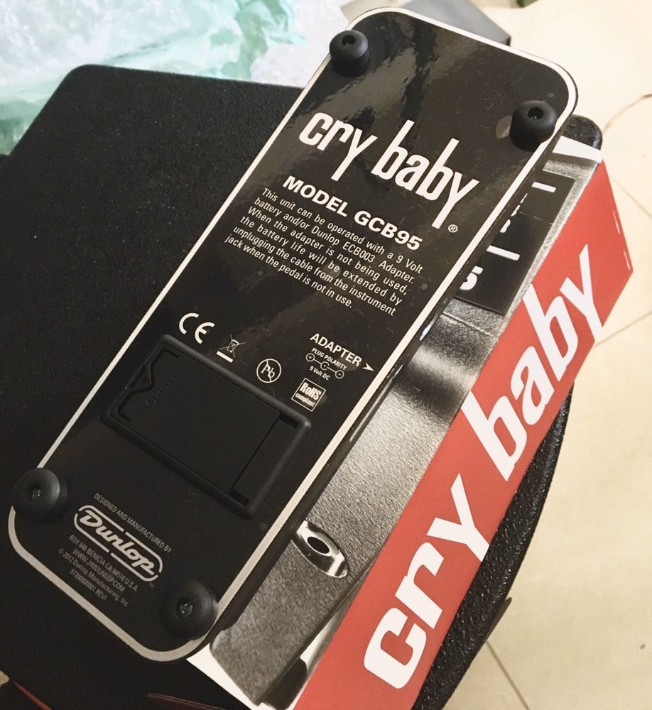Dunlop CRY BABY Wah pedal